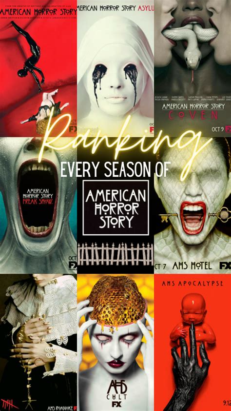 american horror story seasons in order.